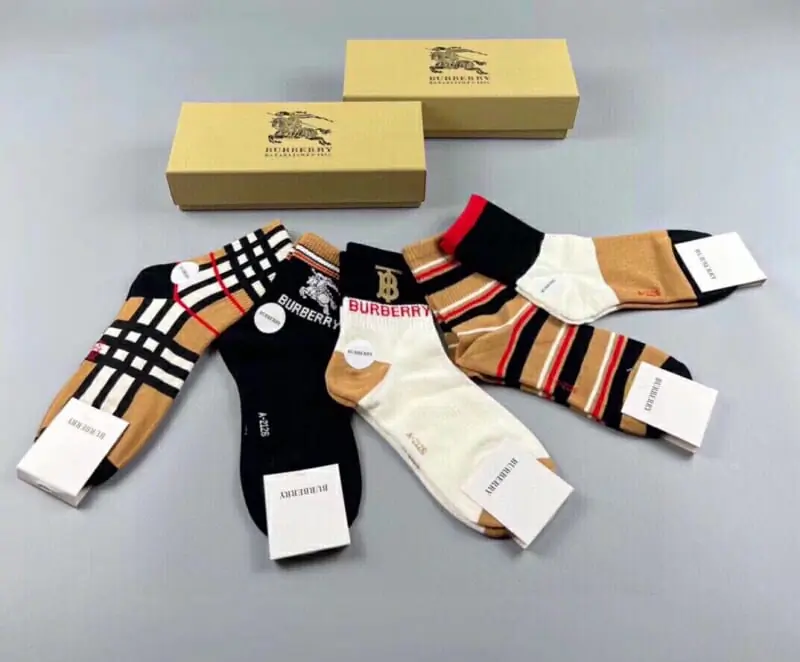 burberry chaussettes pour femme s_121b7601